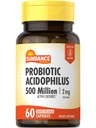 Sundance Probiotiske Acidophilus ® 500 millioner aktiv kulturer ® 60 Quick Release Kapsler Ikke-GMO, Glutenfri Supplement