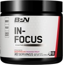BARE PERFORMANCE NUTRITION, BPN i-Focus Brain Support Supplement, Forbedre fokus og energi, Alpha GPC, Vannmelon Passionfrukt, 40 serveringer