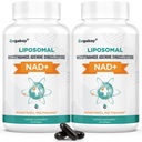 Orgabay Liposomal NAD+ Supplement 500 mg, høy absorpsjon, økt NAD + med TMG 250 mg, faktisk NAD Plus mer effektiv enn Nicotinamid Riboside, støtte Cellular Energy, sunn aldring ® 120 Softgels