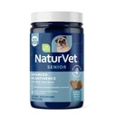 NaturVet Senior Advanced Incontinence Dog Supplement - Hjelper støttehundens Blader Control, Normal urinasjon - Inkluderer Synergisk blanding av botaniske - 60 Ct. Myke Chews