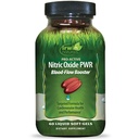 Irwin Naturals Pro-Active Nitric Oxid PWR - 60 Flytende Soft-Gels - Blod-Flow Booster med L-Citrulline, Beet Root & Red Spinat