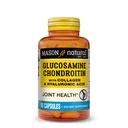 MASON NATURAL Glukosamine Chondroitin med kollagen og hyaluronsyre, 45-dagers Supply Capsules for normal ledd, mobilitet, fleksibilitet, og aldring støtte, 90 kapsler