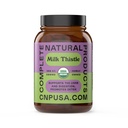 Fullstendig naturlige produkter ren organisk melke Thistle kapsler - 500 mg Silymarin pulver 100 piller