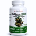 Bricker Labs Omega Cyclo - Mussel felles helse supplement, Premium New Zealand Grønn Lipped Mussel, Full Spectrum Omega felles kosttilskudd for felles helse og komfort, 90 kapsler
