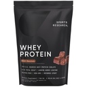 Idrettsforskning Whey Protein Isolat - Idrettsnæringsprotein pulver 25g per servering - 2.27lb Bag Whey Protein - Nederlandsk Sjokolade Bulk Protein pulver, 25 Serveringer