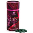 VITALITYbits - Organic Blended Spirulina & Chlorella Tabletter - Algae Superfood - Energi, Selvpleie, Skjønnhet - Bytt Grønne, Kosttilskudd, Protein, Snacks - Vegansk, Keto, Glutenfri - 360 Tabletter
