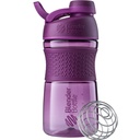 BlenderBottle SportMixer Shaker Flaske Perfekt for proteinshake og pre trening, 20-Ounce, Plum
