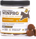 WINPRO Recovery Chews for hunder, Plasma-drevet for aktive hunder, immunsystem støtte og hund trening støtte for konkurranse og sport muskel gjenoppretting og agility, 60 count, laget i USA