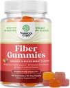 Tastig Prebiotiske Fiber Gummier for voksne - høy fiber Supplement Gummier Vitaminer for voksne med prebiotisk løselig Chicory Root for immunisme og digestiv støtte - Ikke GMO Vegan Halal 120 count