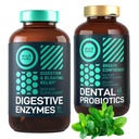 Orale probiotika og digestive enzymer med probiotika og prebiotika Forbedret Probiotika Bundle
