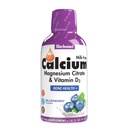 Bluebonnet Ernæring flytende kalsium Citrat Magnesium Citrat, vitamin D3, Bein Helse, Glutenfri, Soya fri, melkefri, kosher,32 Serveringer, Blåbær Flavor, 16 Fl Oz (Pack of 1)