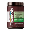 CocoaVia Cardio Helse Cocoa pulver, 30 serveringer, 500mg Cocoa Flavanols, støtte hjerte helse, Boost Nitric Oxid, Forbedre sirkulasjon, Energi, Preworkout, Vegansk, Mørk Sjokolade Cacao