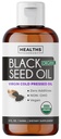 USDA økologisk svart cumin frø olje væske (8 fl oz) Premium kaldtpresset Nigella Sativa Produserende ren - Antioksidant Supplement - Vegansk, Glutenfri, & Ikke-GMO (ingen piller eller kapsler)