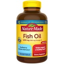 Naturlaget fiskeolje Omega 3 Kosttilskudd, 1200 mg softgels, Omega 3 Fiskeolje for sunn hjerte støtte, 150 Softgels, 75 dagers forsyning