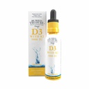 Buried Treasure vitamin D3 & K2 Drops - 5000 IU D3 med 100 mcg K2 for bein, hjerte og immun støtte, sukker gratis, 2 fl oz