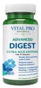 Vital Pro Naturals – Advanced Digest Naturlig Digestive Enzyme Støtter Nedbrytning av proteiner, fett og karbohydrater og reduserer tilfeldige gasser, blooding og indigestion 90 kapsler