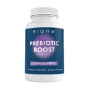 BIOHM Prebiotic Fiber Supplement (60 kapsler) 4 Diverse diettfiber å støtte probiotiske miljø, bidrar til å forbedre Gut helse og immunsystem, inneholder Inulin & Apple Pectin pulver