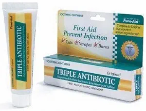 Triple Antibiotic Firs Aid Antibiotic Ointment 0.33oz (2 pakke)