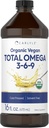 Carlyle Omega 3 6 9 | 16 oz | Cold Pressed | Certified Organic, Vegansk Supplement | Vegetarisk, Ikke-GMO, Glutenfri og løsningsfri