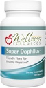 Super Dophilus høy potens Probiotika + prebiotiske FOS – 6,8 milliarder CFU, 6 Hardy Strains, syreresistante kapsler – 100 kapsler – Digestiv og gut helsestøtte – Soja & Dairy-fri