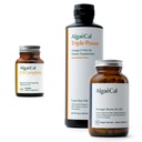 ALGAECAL Bundle - D3 (1000 IU) + K2, vitamin E, vitamin A (1000 IU) & plantebasert kalsium for beinstøtte og omega 3 med 1200 mg EPA DHA