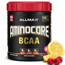 ALLMAX ernæring Aminocore BCAA, rosa sitronade - 945 g pulver - 8,18 gram grened kjede aminsyrer per servering - med B-vitaminer - Ingen fyllstoffer eller ikke-BCAA aminos - sukkerfri - 90 serveringer