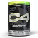 Cellucor C4 Ultimate Styrke Pre Workout pulver - Tri-Stim Experience 300mg Koffein+TeaCrine+Dynamine - Kreatin & Beta-Alanin - Energitilskudd for menn og kvinner - Sour Green Apple, 20 Serveringer