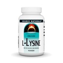 Kilde Naturals L-Lysine Free Form Powder -Amino Acid Supplement støtter energiformasjon og kollagen* - 100 gram