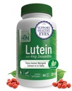 Lutein 20mg med Zeaxanthin 4mg 60 Softgels | All-Trans Marigold ekstrakt i naturen Identical 5:1 forholdet | Støtter sunne øyne, hud og hjerne | Ikke-GMO Soja & Glutenfri | ved Health Thru Nutrition