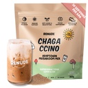 Renude Chagaccino - Chaga Mushroom Powder, Mushroom kaffe drikk Blande med Adaptogens, Naturlig energi og immunstøtte, Vegan, Keto, Zero Calorie Mushroom Blande pulver - 30 Serveringer