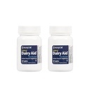 Dairy Aid Lactase Enzyme Caplets Generisk for Lactaid Original 120 Ea.