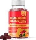 Berberine Supplement Gummies (1200 mg) med Ceylon Cinnamon, Turmeric, Melk Thistle & Artichoke - Sukkerfri, Glutenfri, GMP Kvalitet