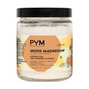 PYM Mood Magnesium pulver (30-servinger) Magnesium glykinat, L-treonat og malat pulver | Aid & Mood Support Supplement for stress