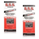 S.S.S. Tonic Iron og vitamin B Supplement væske, Stor 20 oz (pakke med 2)