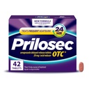 Prilosec OTC, Omeprazol forsinket frigjøring 20 mg, syre Reducer, behandler hyppig hjertebrann for 24 timers relief, hele dagen, hele natten*, 20 mg, 42 tabletter