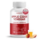Apple Cider Vinegar 14-i-1 Supplement med ginger hvitløk kanel Fenugreek Blåbær Melk Thistle Banaba - laget i USA