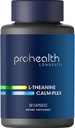 ProHealth L-theanin Calm-Plex med GABA og 5-HTP (Sunteanin) (100 mg, 60 medium kapsler)