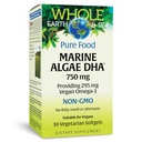 Naturlige faktorer hele jorden og havet, Marine DHA Omega-3, 30 vegetariske softgels