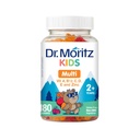 DR. MORITZ Kids Multivitamin Gummies - med barn Vitaminer A C D E B6 B12 Sink & mer- komplett daglig støtte- vegetarian & ikke-GMO multivitaminer for barn (180 greve)
