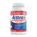 US Doctors’ Clinical Artro8 - Doctor-formulert felles Supplement + Hyaluronsyre + Turmeric & kollagen for fleksibilitet, mobilitet, og sterk Cartilage - 60 kapsler - 15/30-dagers Supply