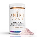 Ultra Human Amino Kode | essensielle Aminosyrer + BCAA + kokosvann elektrolyter | Fast Hydration trening utvinning Flavored Amino energi pulver drikk | ren formel, 40 Serveringer - Dragonberry