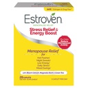 Estroven Stress Relief & Energiøkning for Menopause Relief - 28 Ct. - Klinisk bevist ingredienser gi stress og energi støtte + nattsvite og varme blitsrelief - Drug-free og glutenfri