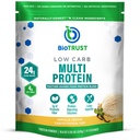 BioTroad Low Carb Protein Powder - Naturlig og Delicious Whey & Casein Blend fra Grass-Fed Hormone Free Cows - Ikke GMO, Soya Gratis, Glutenfri, Hormone Gratis (Vanilla)