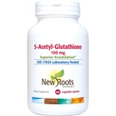 NEW ROOTS HERBAL S-Acetyl-Glutathione, 100 mg Superior Assimilation ® Sunn Aging & Immunity Support (60 Veg Caps)