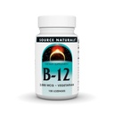 Kilde Naturals Vitamin B-12, 2000 mhg støtter energiproduksjon - 100 Lozenges