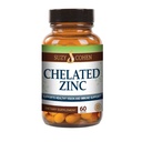 Suzy Cohen Chelated Sink Supplements - 60 kapsler Gentle på magen - sink er for sunn cellevekst og DNA-formasjon - støtter sunn immunfunksjon og hud helse
