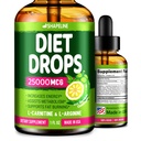 Diett Drops - Appetitt Suspressant for kvinner og menn - Laget i Norge - Naturlig metabolisme Booster - Diett Drops med Garcinia Cambogia 1 Fl Oz