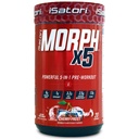 iSatori Morph X5 Intense Pre Trening med Beta Alanine, Creatine Magnapower, Citrulline Malate- Nitric Oxid Flow & Pump Supplement for energi, utholdenhet og styrke, Cherry Frost (20 serveringer)