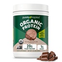 Rent inspirert plantebasert proteinpulver for menn og kvinner, rik decadent sjokolade (16 serveringer) - Vegan & organisk - 20 g Era Protein pulver for smoothies og rister - Dairy-Free, & Glutenfri