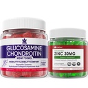 Sugar Free Sink Gummies 2 Pack + Glukosamine Chondroitin Gummies 2 Pack